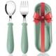 thumbnail image 1 of Juego de tenedor y cuchara para niños pequeños, juego de cubiertos de acero inoxidable para bebés con estuche de viaje apto para lavavajillas para niños, cubiertos para niños que destetan y aprenden a Namotu DLM787, 1 of 6