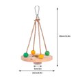 thumbnail image 3 of EUDIDV Suet Bird Feeder Wooden Bird Feeder For Feeding Outdoor Balcony Outdoor Hanging Feeder Avian Feast Station, 3 of 7