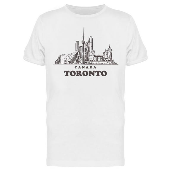 Canada, Toronto Cityscape T-Shirt Men -Image by Shutterstock, Male x-Large