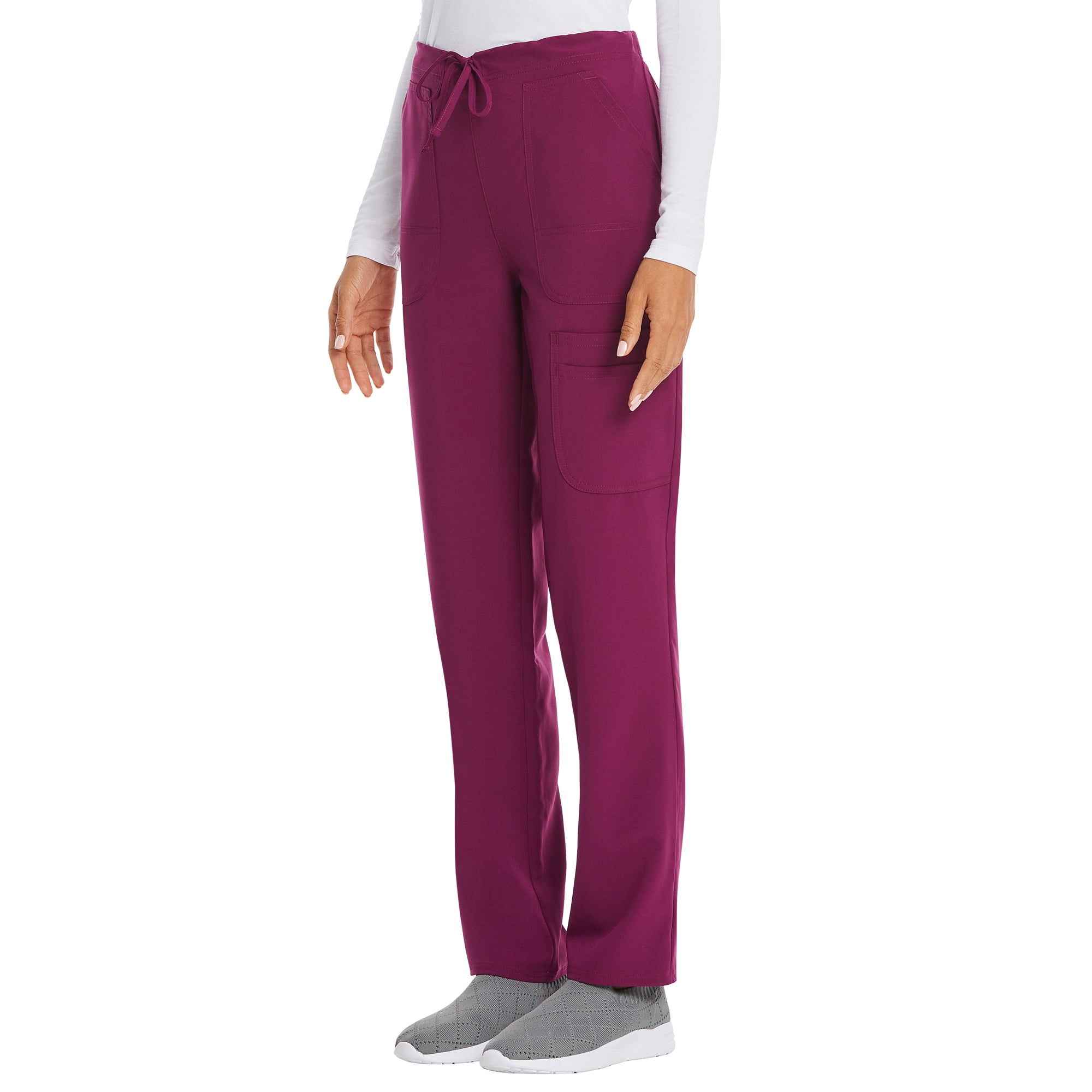 Scrubstar Women's Core Essentials Drawstring Cargo Scrub Pant, Sizes XS-3XL