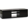 thumbnail image 5 of SONOROUS TRD-150 Modern Wood TV Stand for Sizes up to 65" (Black/Black), 5 of 8