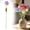 Light Violet, variant on HONGLIN Handmade Crochet Bouquet, Artificial Crocheted Flowers with Flexible Stems, Knitted Tulip Bouquet for Living Room Shelf Decor Gift, Yellow