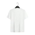 thumbnail image 2 of Camiseta estampada 100 % algodón para mujer, de manga corta y cuello redondo, ideal para uso diario y para el tiempo libre., 2 of 6
