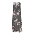 thumbnail image 4 of Robe d'Été pour Femmes Aguichant Robe d'Été pour Femmes Design Décontracté Robe Dégradée Sans Manches Col en V Longue Robe Ample Robe d'Été pour Femmes Robe Longue d'Été pour Femmes Longue Robe d'Été pour Femmes, 4 of 8