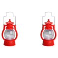 thumbnail image 1 of Guardoinrt Lanterne LED Lampe à Huile Table Porche Cave Cabine Lumière Rouge 2Set, 1 of 6