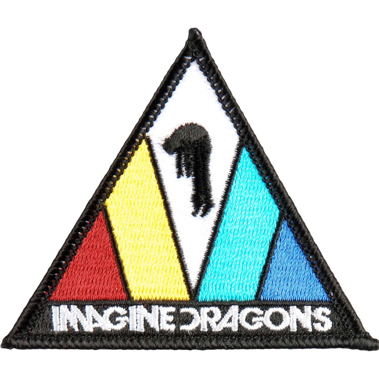 Imagine Dragons Men's Triangle Patch Embroidered Patch Black - Walmart ...