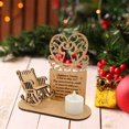 thumbnail image 2 of CMrtew ‌Christmas Remembrance Candle Ornament Memorial Keepsake for Loved Ones Personalized Holiday Decor for Tree, Mantel, or Memorial Table, 2 of 9