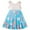 Z7182 Blue, variant on Toddler Baby Girl'S Summer Casual Loose Tank Swing Midi Cute Dress With Pockets for Kids Size 3-4T