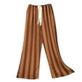 thumbnail image 2 of Women's Pants Under $10 Free Shiping Printed Thin Casual Elastic Waistband Loose Wide Leg For Home Wear Can Be Worn As Outerwear Pants, 2 of 3
