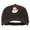 Black, variant on Santa Claus Head Embroidered Unstructured Washed Cap - Black OSFM