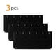 thumbnail image 2 of Sujetador Ajustable Para Mujeres 3 Filas De 6 Ganchos Tira De Cinta Extender Negro-6 Ganchos-3pcs Una Talla, 2 of 5