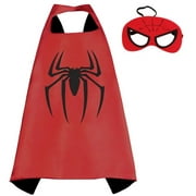 Marvel Comics Costume - Spiderman Cape and Mask with Gift Box by Superheroes