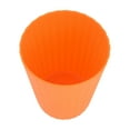 thumbnail image 6 of (4 pack) Mainstays - Orange Round Plastic Tumbler, Ribbed, 18-Ounce, 6 of 8