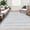 Grey, variant on Large Rugs for Living Room 10x13 Machine Washable Area Rug for Bedroom Modern Striped Indoor Carpet Low Pile Ultra Soft Neutral Rug Minimalist Solid Color Floor Carpet for Kids Pet Grey