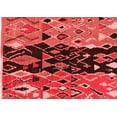 thumbnail image 1 of Ahgly Company Machine Washable Indoor Rectangle Oriental Red Modern Area Rugs, 3' x 5', 1 of 4