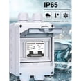 thumbnail image 6 of PV Disconnect Box AC400V Circuit Breaker Solar System Isolator Switch 6-125A, 6 of 6