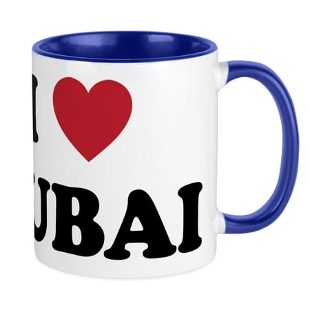 

CafePress - I Love Dubai Mug - Ceramic Coffee Tea Novelty Mug Cup 11 oz