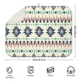thumbnail image 2 of Boho floral kitchen drying mat 18x24 Inch with thick microfiber layers, great for absorbing water from dishes and utensils, 2 of 5