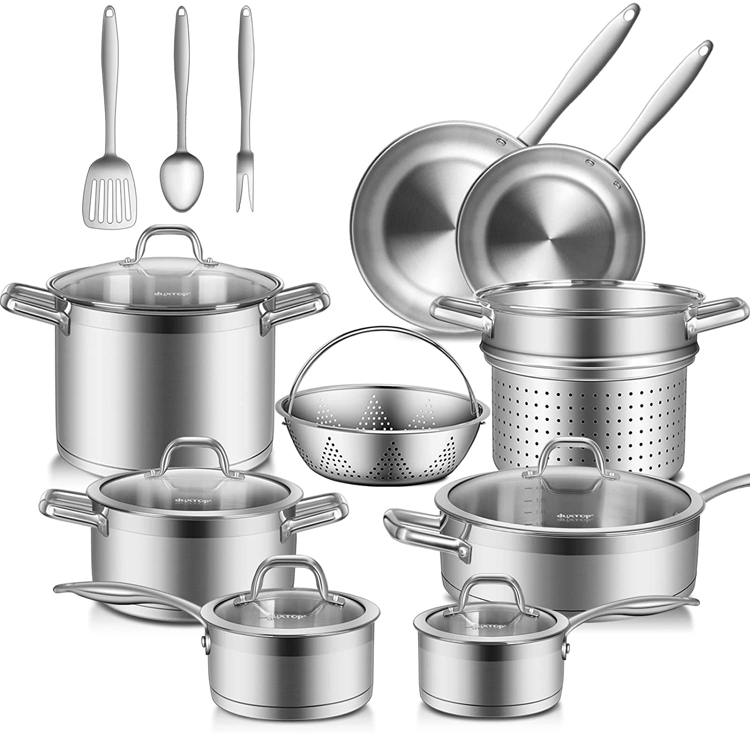 Milk Pans Cooking & Dining 5 Piece Fully Set Milk Pan Stainless Steel