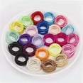 thumbnail image 2 of Hair Ties,240 PCS Toddler Hair Ties,24 Multicolors Elastic Hair Ties for Girls,No Damage Small Rubber Bands Ponytail Holders Hair Ties for Kids Thin and Fine Hair, 2 of 4