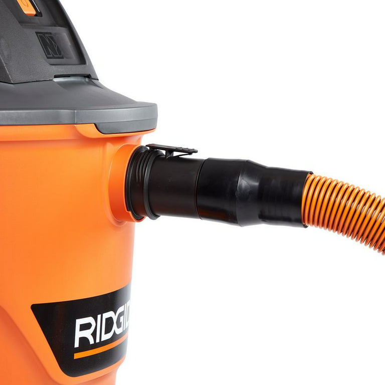 RIDGID 2-1/2 in. Locking Dusting Brush Accessory for RIDGID Wet/Dry Shop  Vacuums LA2501 - The Home Depot