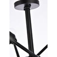 thumbnail image 6 of Axel 6 lights black flushmount, 6 of 8