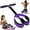 2-Purple, variant on Upgraded Multifunction Pedal Resistance Band with Handle, 55LBS Thickened Band for Core, Arm, Leg Workout, Portable Sit Up Equipment for Women