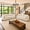 Beige 3+3, variant on Asofer 2 Pieces Living Room Sofa Set, Corduroy 5-Seater Sectional Sofa Couches, 3 Seater Sofa and 2 Seats Couch with Deep Seats & Washable Cover for Living Room, Apartment, Dark gray