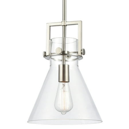

Innovations Lighting 411-1S-10 Newton Newton 10 Wide Pendant - Nickel