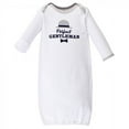 thumbnail image 5 of Luvable Friends Baby Boy Cotton Long-Sleeve Gowns 4pk, Gentleman, 0-6 Months, 5 of 5