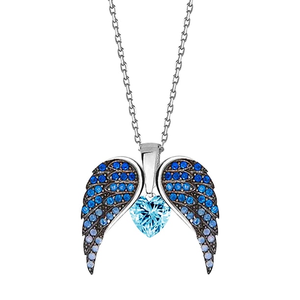 Collar para mujer, joyería para mujer, joyería para mujer, collar de moda para mujer, collar con colgante de corazón, accesorios de decoración para regalo, collar de corazón