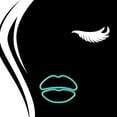 thumbnail image 3 of Grey, Jace 15x15 Black Modern Framed Museum Art Print Titled - Face Glow Dark, 3 of 5