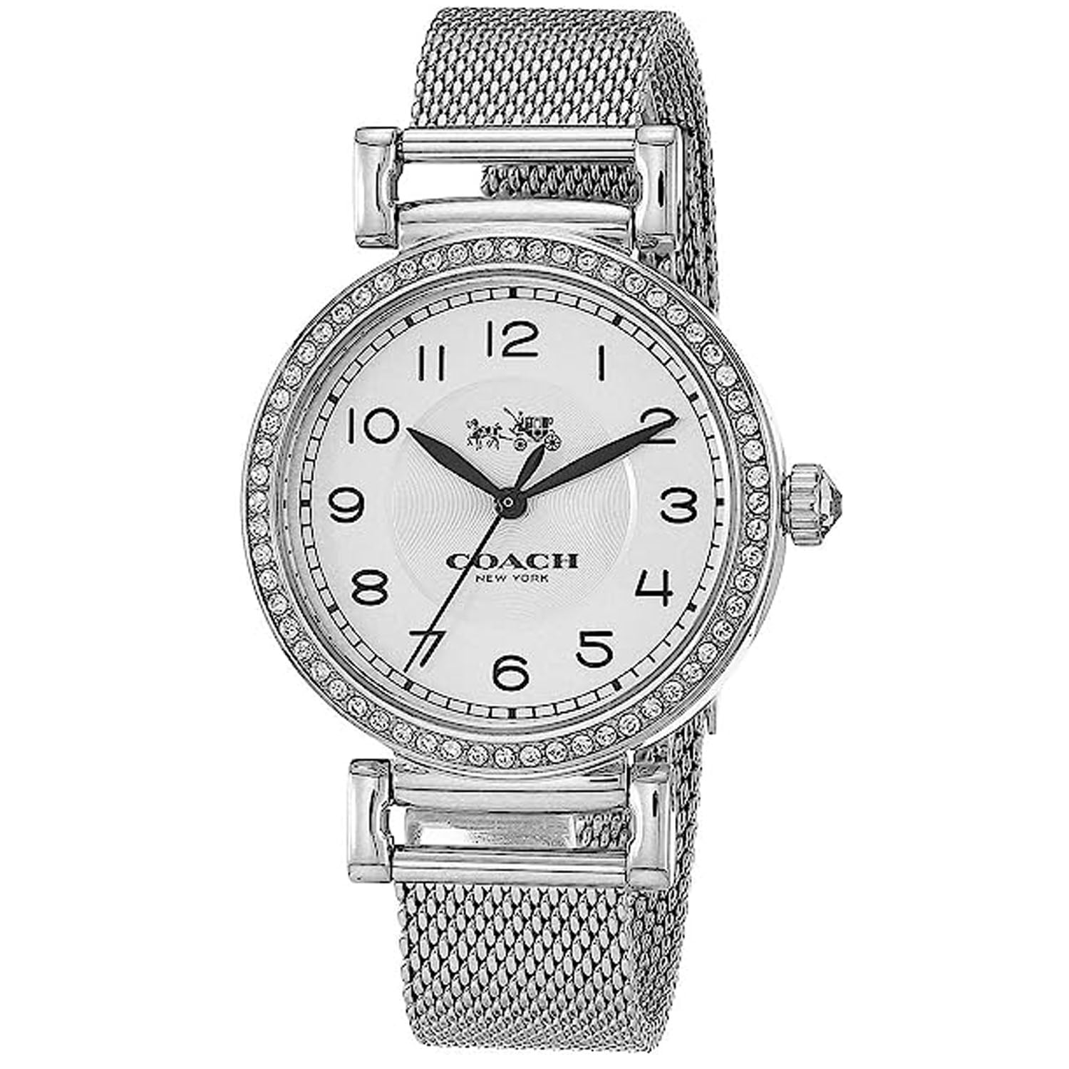 Coach 14502402 Madison Silver-Tone Stainless Steel Watch with