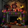 thumbnail image 4 of EDFBUYKRS Lights LED 3D Pumpkin Bat Battery Operated String Lights With Timer Fairy Light For Window Indoor Outdoor Party Decorations, 4 of 4