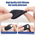 thumbnail image 5 of WILLED Compatible with Samsung Galaxy SmartTag2 Case, 4 Pack Scratch Resistant Silicone Protective Skin Cover for Galaxy SmartTag2 Case with Key Ring, Soft Touch, 5 of 6