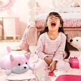 thumbnail image 2 of Cute Shiba Inu Dog Plush Toy Kawaii Soft Stuffed Animal 35cm (Pink), 2 of 5