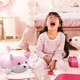 thumbnail image 2 of Cute Shiba Inu Dog Plush Toy Kawaii Soft Stuffed Animal 35Cm (Pink), 2 of 5