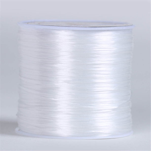 10 Rouleaux Fil Nylon Tressé Ciré 0.8 Mm – 100 M Multicolore – Cordon Bijoux Bracelets, Macramé, Perles, Colliers & Cheville