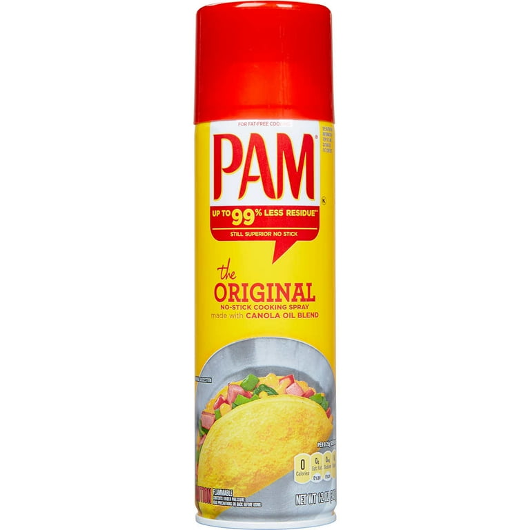 Pam No-Stick Cooking Spray - 2 pack, 12 oz cans