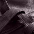 thumbnail image 6 of Zpanxa Leather Jacket Women Solid Color Long Sleeve Casual Jacket Warm Cozy Comfortable Classic Versatile Trendy Winter Outerwear, 6 of 8