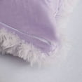 Your Zone Fluffy Body Pillow, Purple