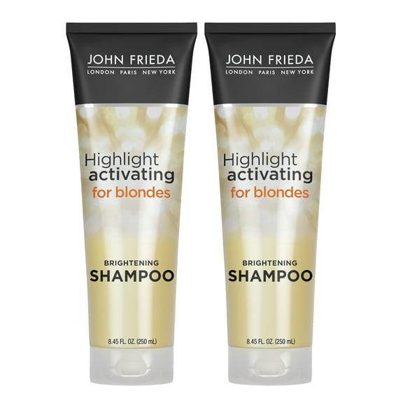 John Frieda Sheer Blonde Highlight Activating Shampoo, 8.45 oz, Pack of 2