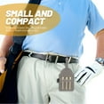 thumbnail image 3 of OUNONA Tees Compacto Y En Gris Con Gancho Para Bolsa De Golf Y Uso, 3 of 5