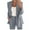Gray, variant on Women's Suit Set, Oversized Blazer and Straight Leg Pants, 2 Piece Business Suit, Loose Fit Jacket and Trouser Set for Office, Wedding Guest, Business Casual and Formal Attire-Beige