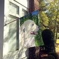 thumbnail image 2 of Great Pyrenees Flag Canvas House Size, 2 of 2