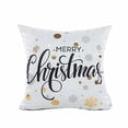 thumbnail image 1 of Fundas de almohada decorativas navideñas XmasThrow Funda de almohada Funda Sofá para el hogar Decoración del coche, Tipo 1 Advancent JR0771-01, 1 of 6