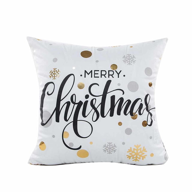 Fundas de almohada decorativas navideñas XmasThrow Funda de almohada Funda Sofá para el hogar Decoración del coche, Tipo 1 Advancent JR0771-01