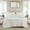 White, variant on Bed In A Bag, 3-Piece King Cotton Gauze Embroidered Quilt Set,Blue, Blue Cotton Bedding Set,Cotton Bed Sheet Set, Household Supplies & Décor Bedding Bedding Sets
