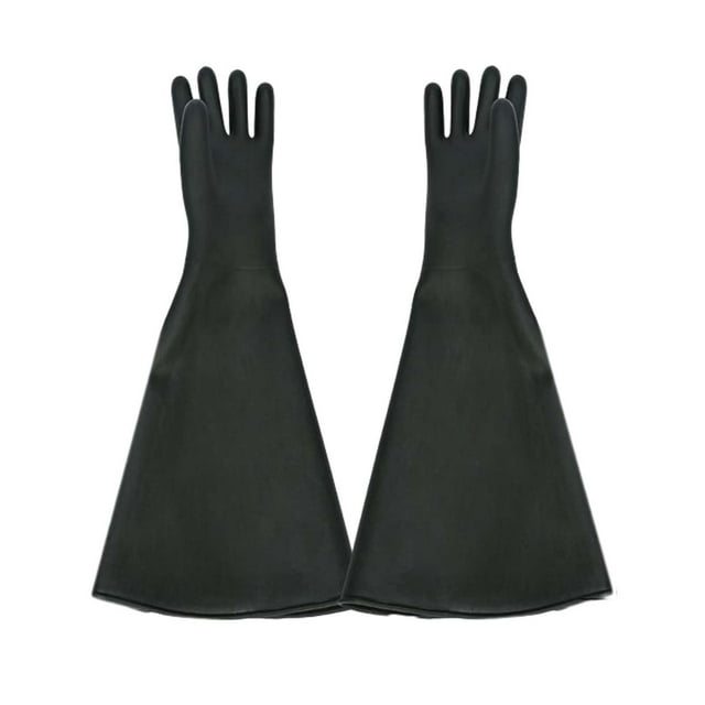 Almencla Gants en Caoutchouc pour Sablage Armoire Sablage Machine de Sablage Brillante