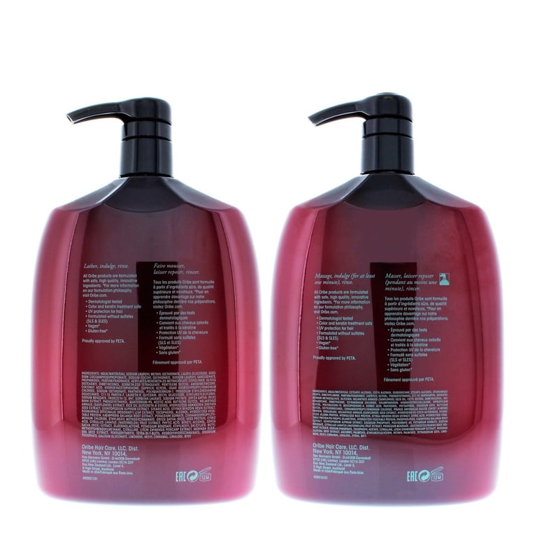 Oribe Bright Color Shampoo and Conditioner Moisture Hair Set 33.8